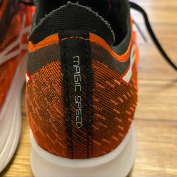 ASICS Magic Speed Red Running Shoes - Picture 4 of 10